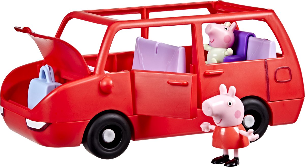 Peppa Pig Peppa's Big Family Car - Grote Rode Auto