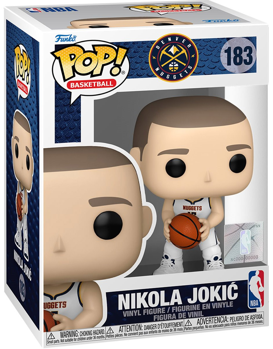 Funko Pop! Basketball - Denver Nuggets: Nikola Jokic 183 Funko Pop! Basketball - Denver Nuggets: Nikola Jokic 183