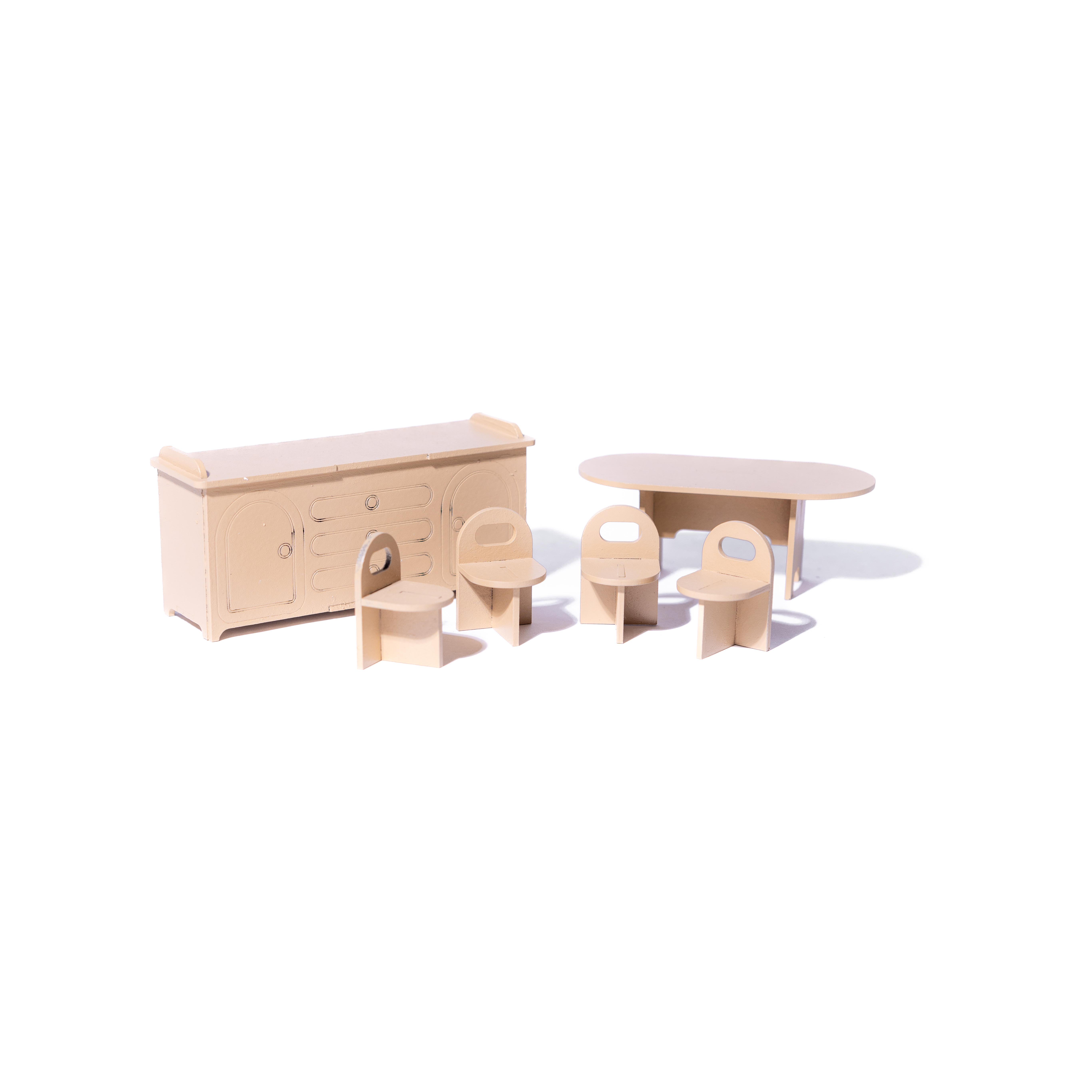 Lucu Eetkamer Meubels Poppenhuis Little Lofts Oker
