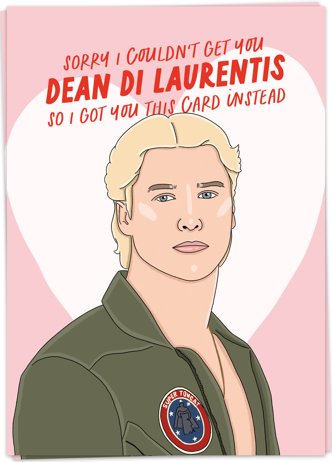 Kaart Blanche Wenskaart Dean card instead