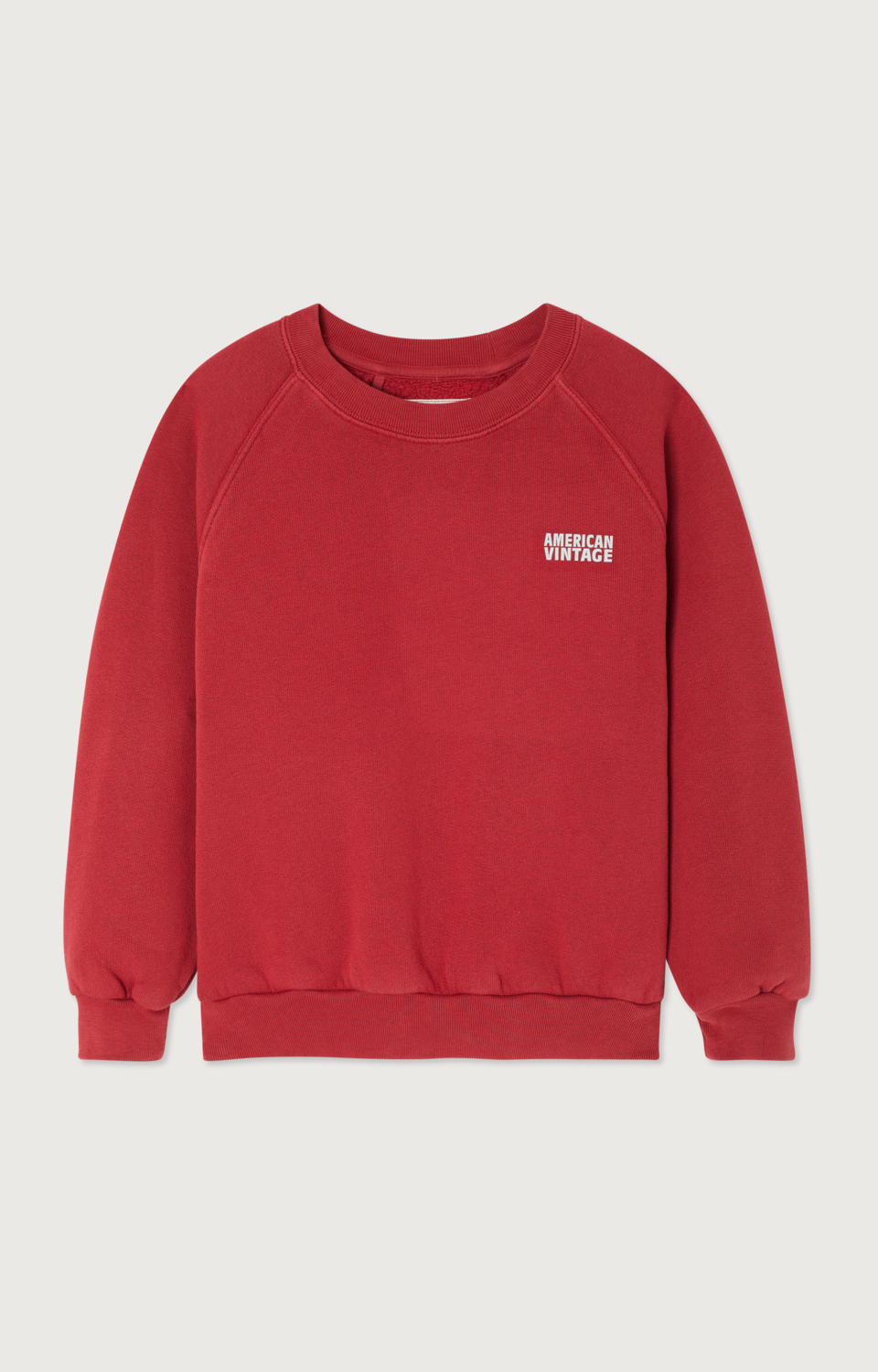 American Vintage Kids Sweater Izubird Cerise Vintage American Vintage Kids Sweater Izubird Cerise Vintage