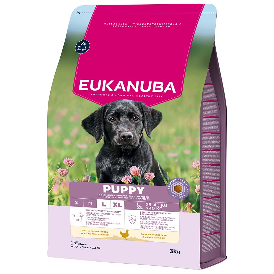 Eukanuba Hondenvoer Puppy Large Kip 3 kg