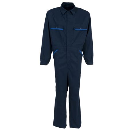 Overall Heren Remi Navy-Royal Box 65% PES 35% CO 245 g maat 60 - XL