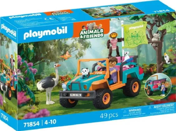 Playmobil Animals & Friends 71854 Kleurrijke terreinwagen