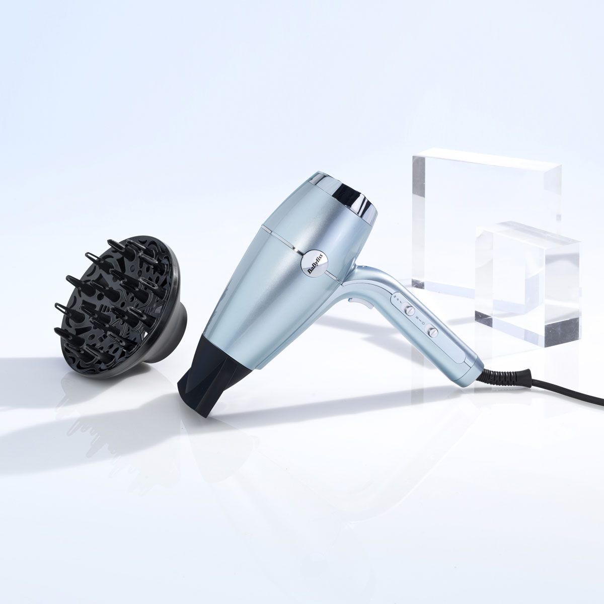 Babyliss Haardroger 2100 W. A/C motor 3 jaar Waarborg, Hydro-Fusion D773DE