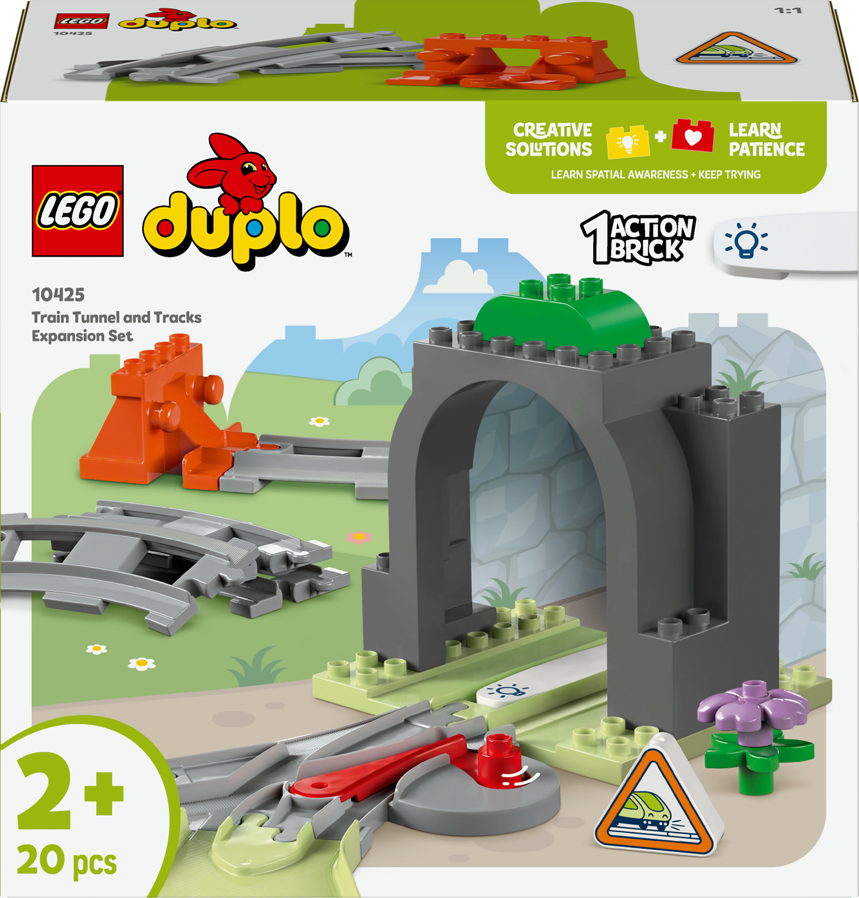 LEGO Duplo 10425 Treintunnel en Rails uitbreidingsset