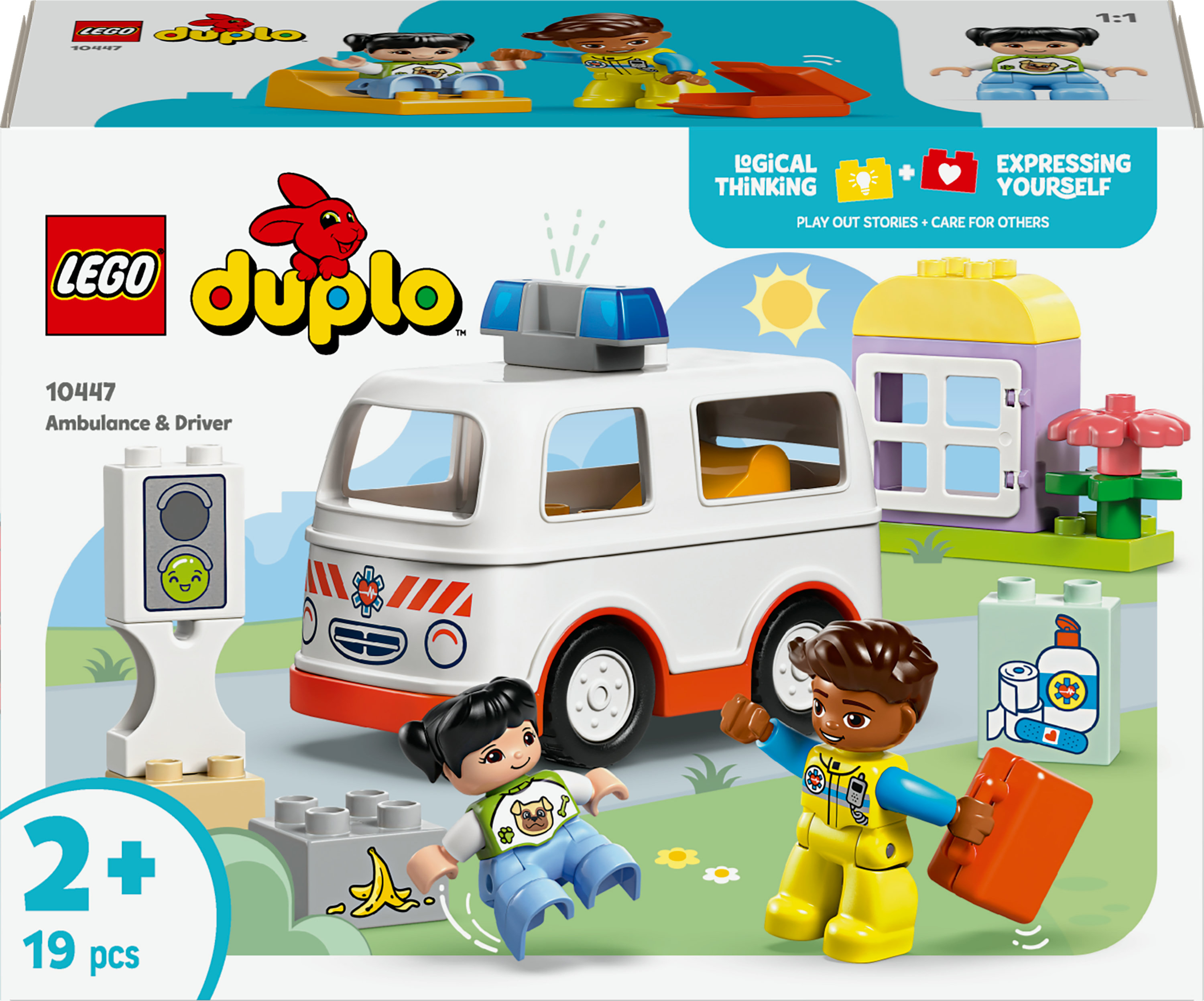 LEGO Duplo 10447 Ambulance met Chauffeur
