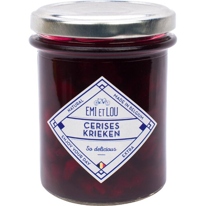 Emi et Lou Confituur Krieken 215g