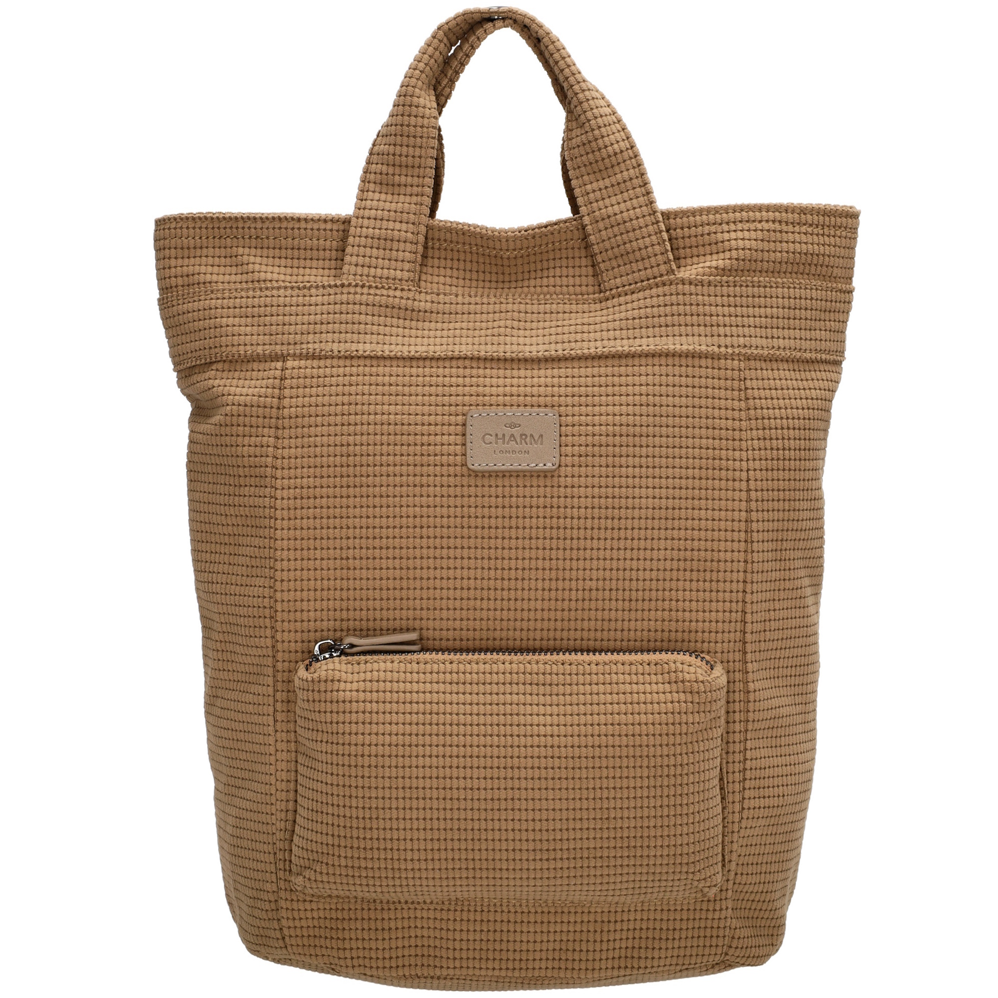 Charm London Rugzak Taupe 24x12x35 cm