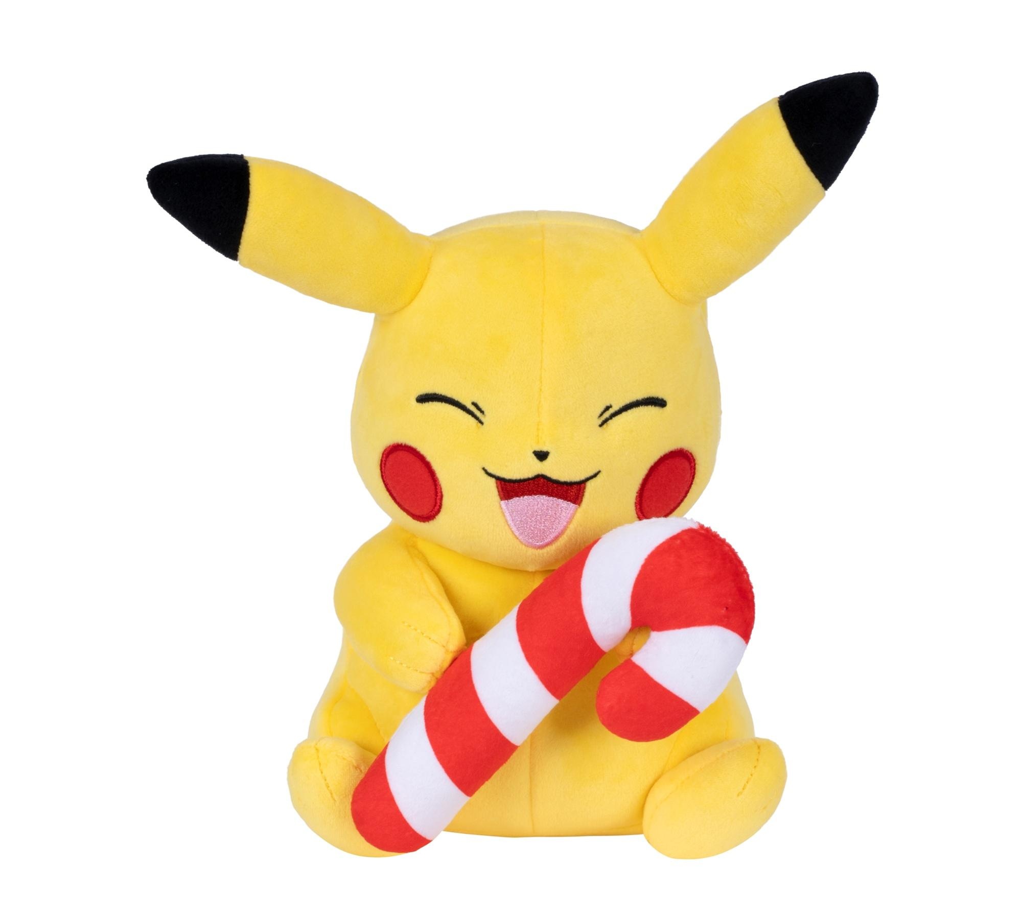 Pokemon Pikachu with Candy Cane knuffel 20 cm