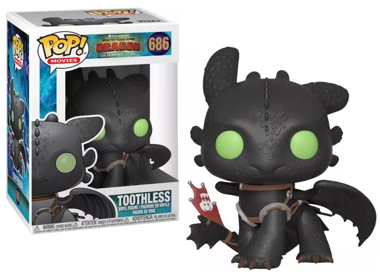 Funko Pop! Movies - How To Train Your Dragon: Toothless 686