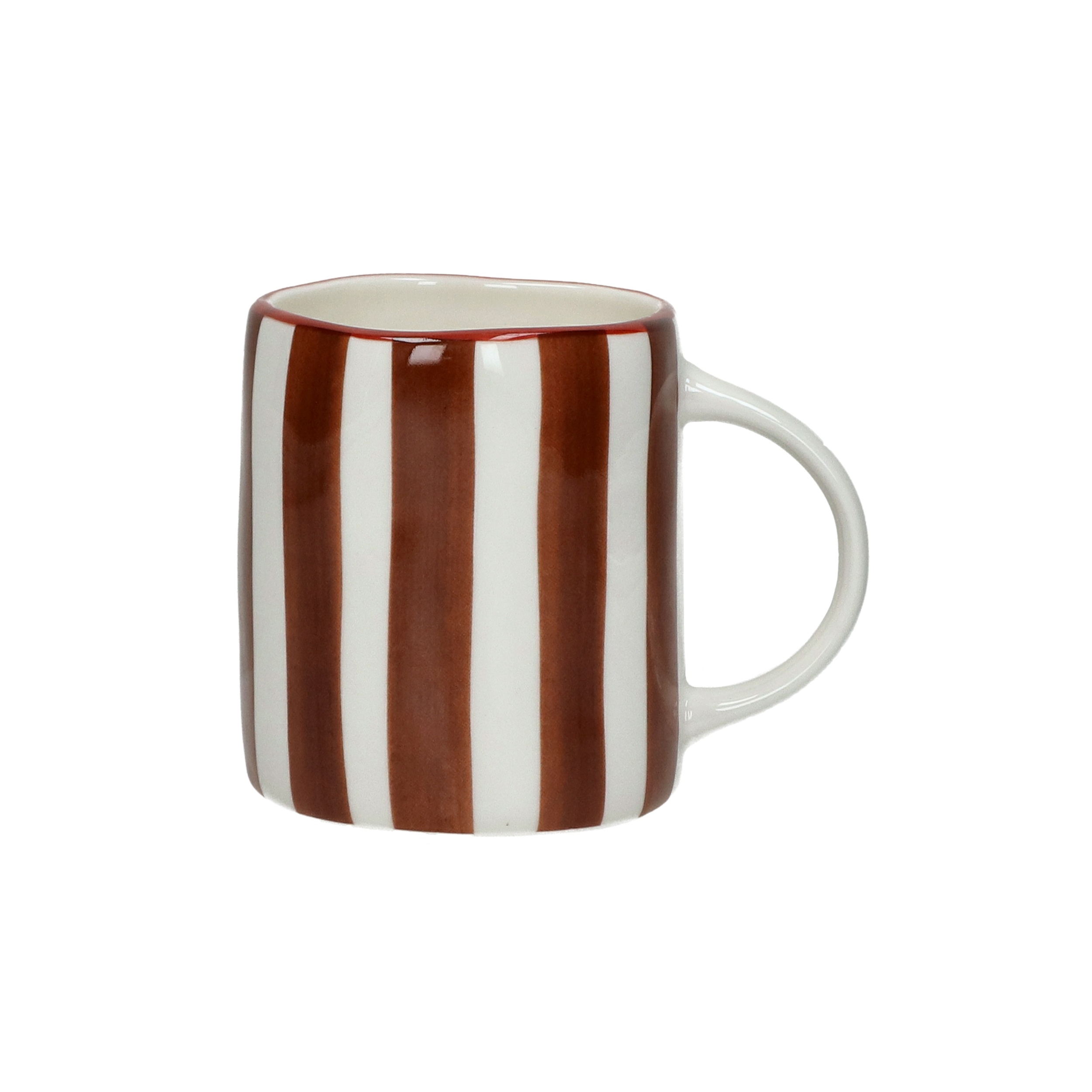 Pomax Mok Mykonos Roest 375ml - Porselein - 12x8.5x9 cm