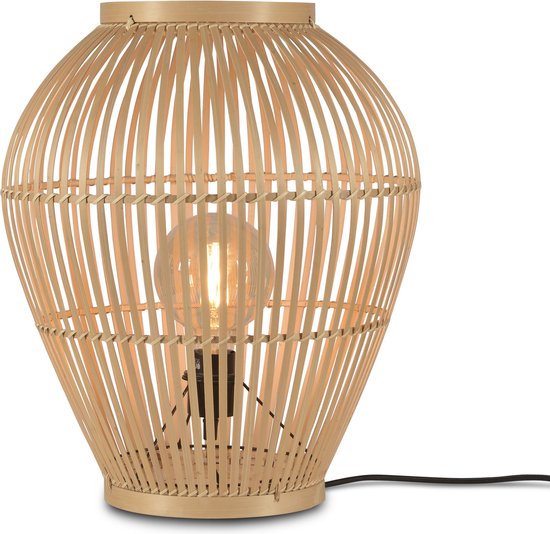 Good & Mojo Tuvalu Vloerlamp Bamboe Naturel