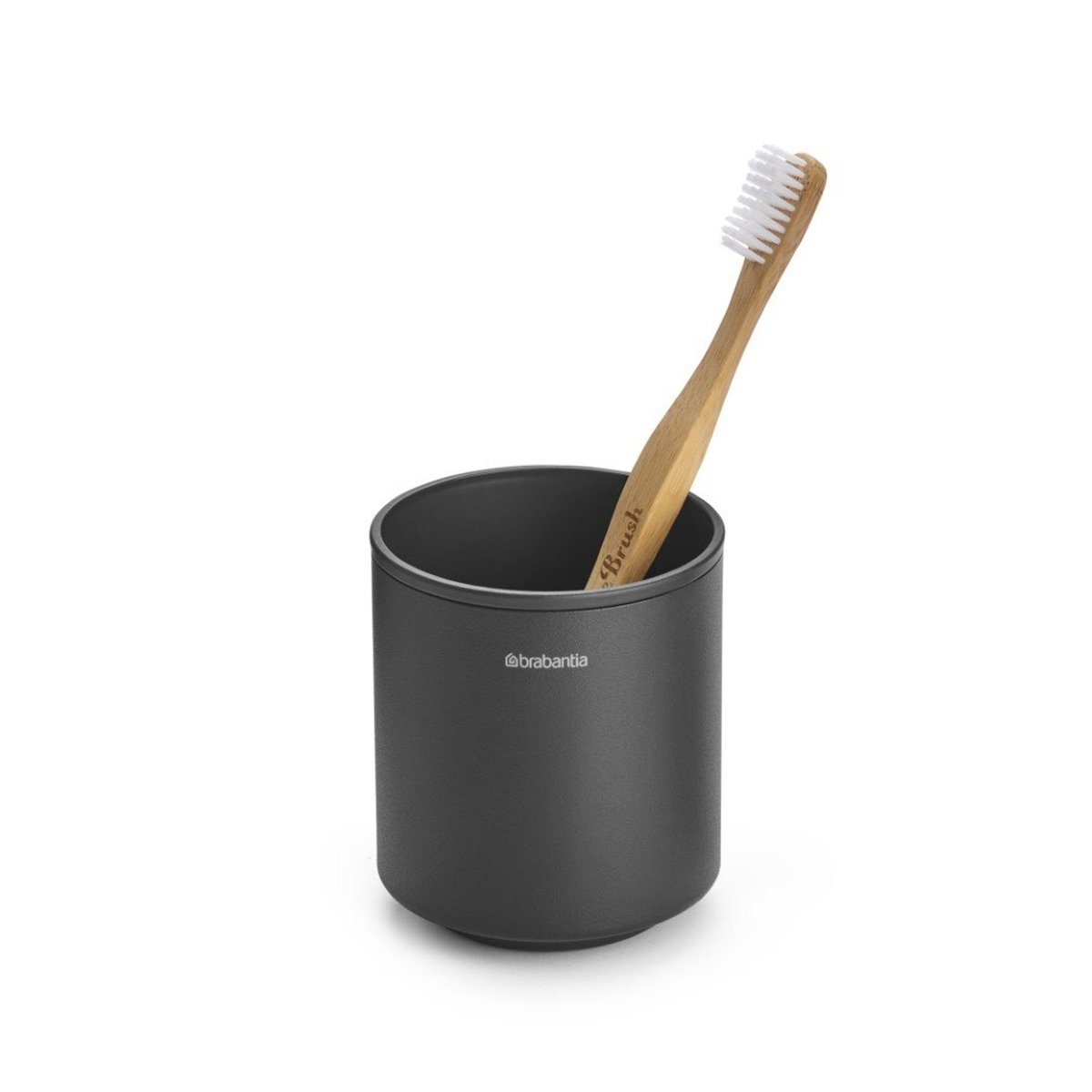 Brabantia Tandenborstelhouder MindSet Mineral Infinite Grey RVS 8x9.4 cm Brabantia Tandenborstelhouder MindSet Mineral Infinite Grey RVS 8x9.4 cm