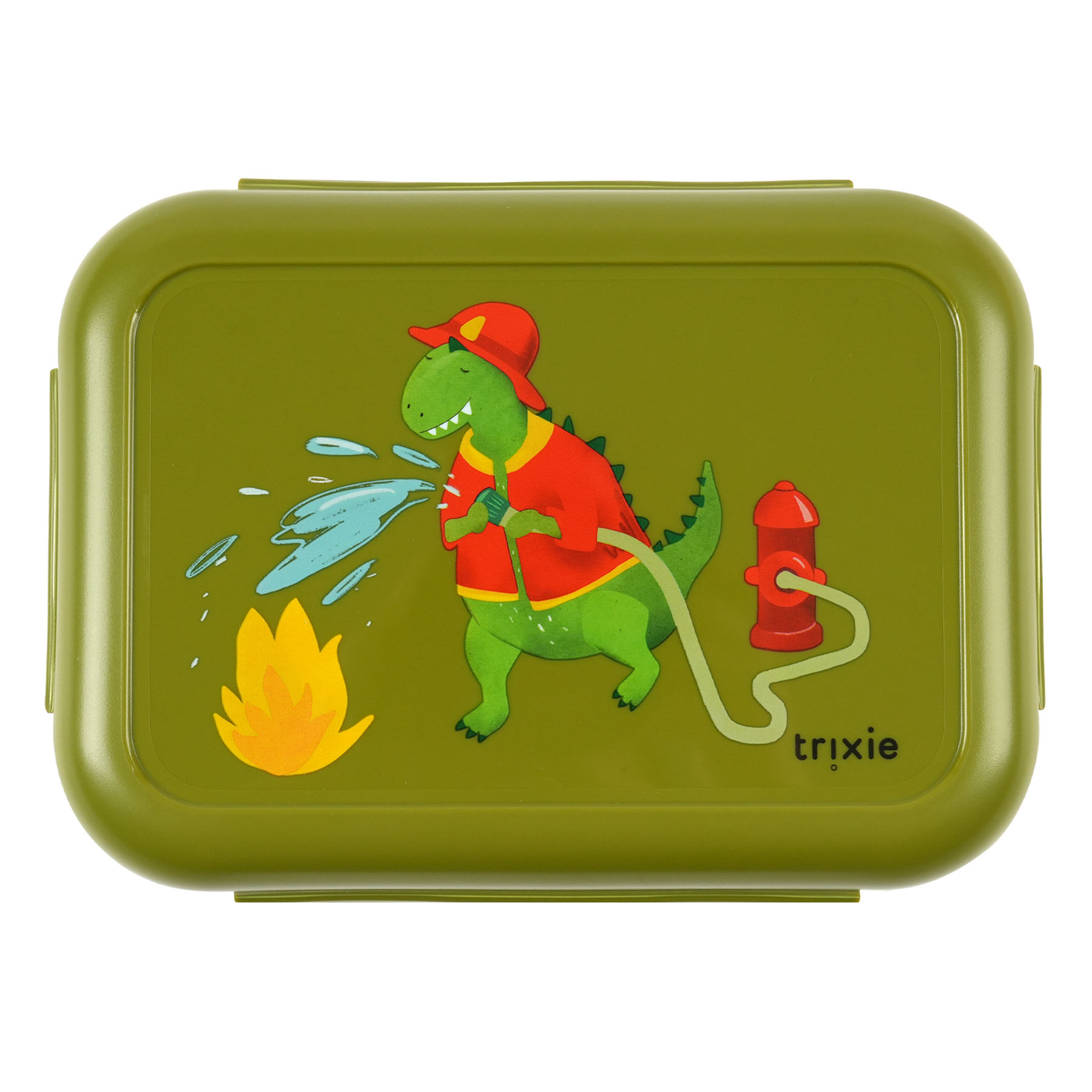 Trixie Brooddoos Clipsen Fireman Mr. Dino 13x18x7 cm