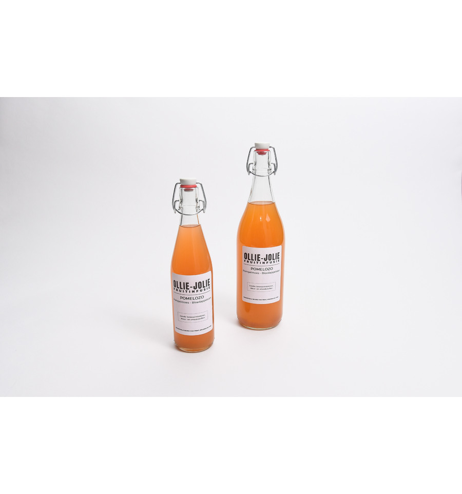 Ollie-Jolie Fruitinfusie Beugelfles 1 l Pomelozo - Pompelmoes & Bloedsinaasappel