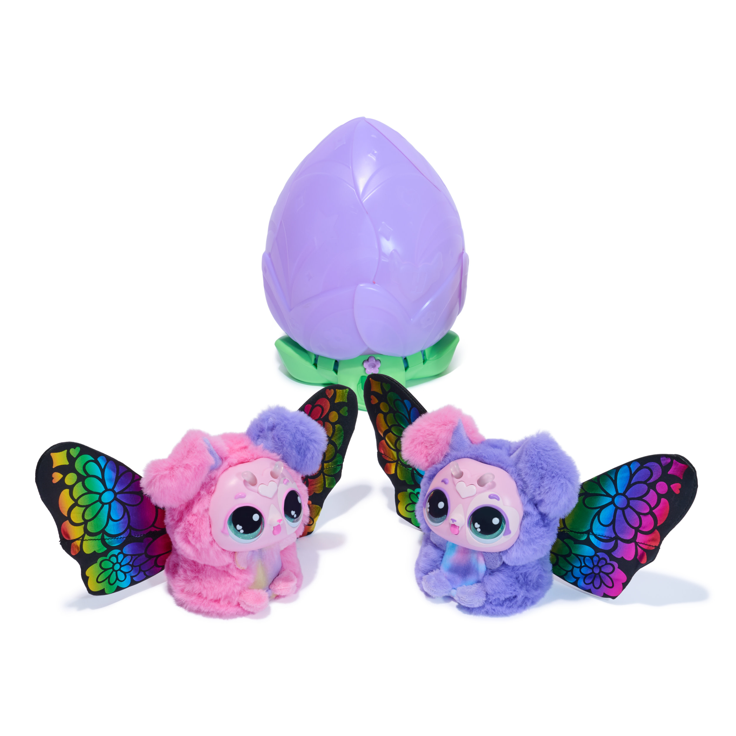 Hatchimals - Bloomables Puppyfly Surprise, van Hatchipillar tot Kittyfly met 100 geluiden