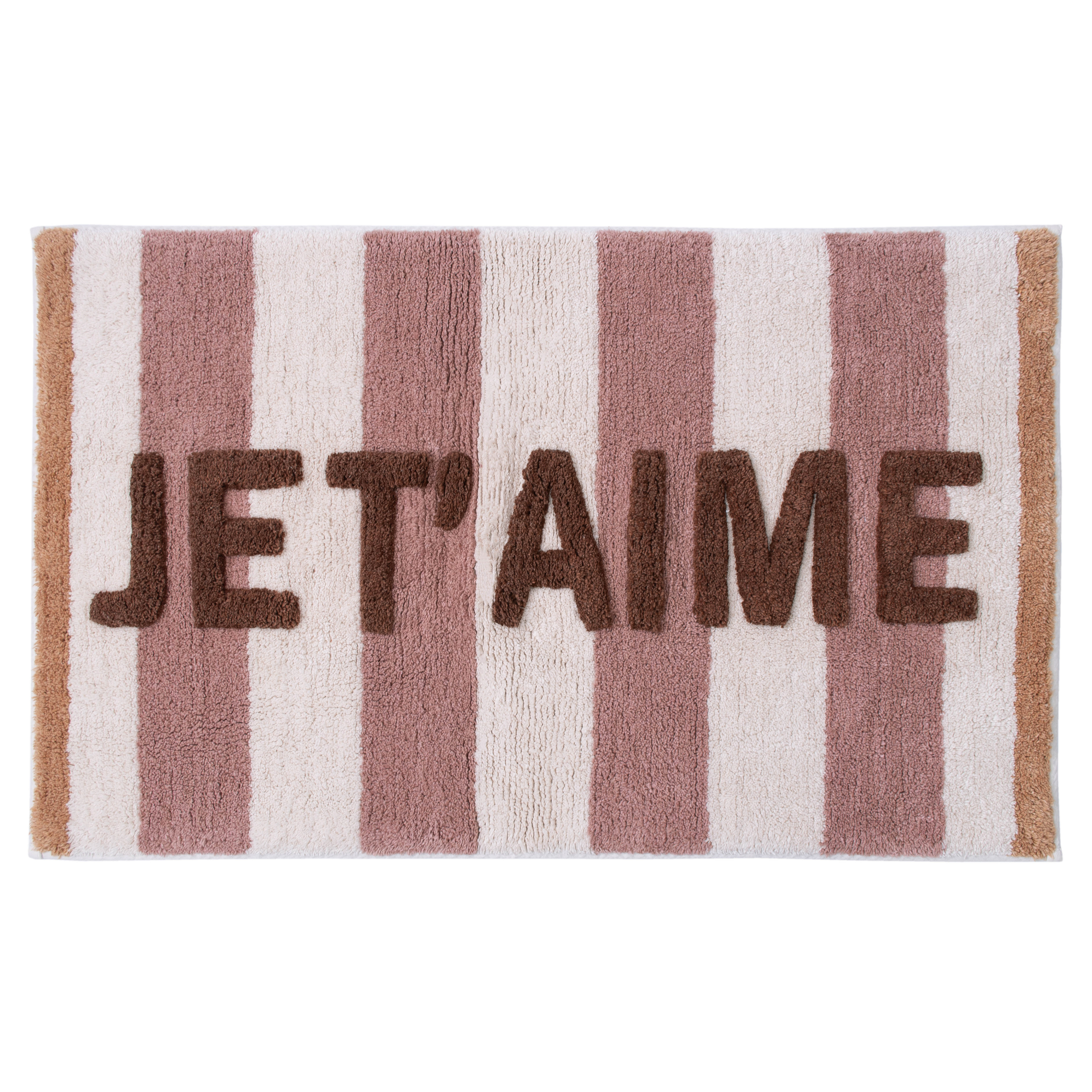Badmat Je t'Aime 50x80 cm - Katoen