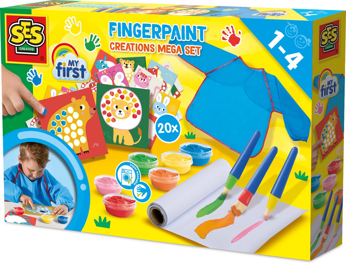 My First - Mega set Vingerverf creaties