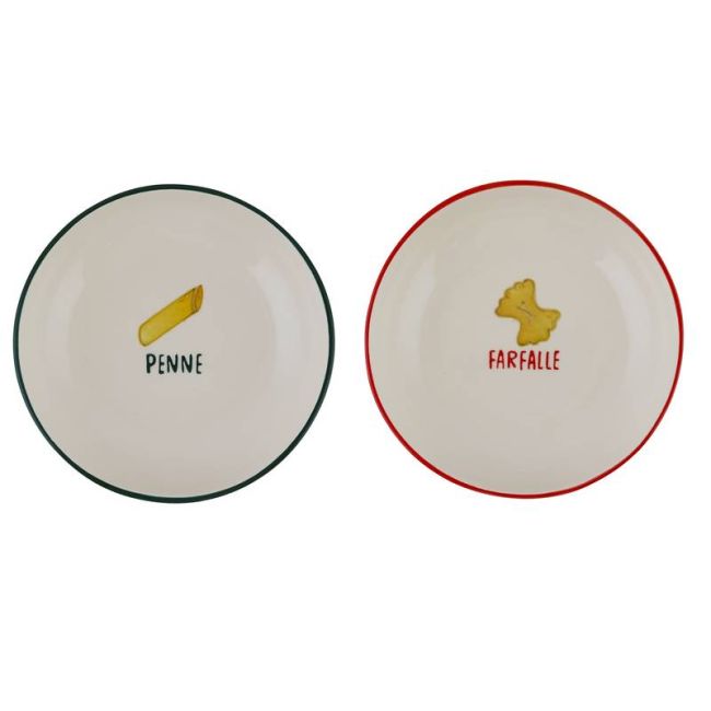 Atelier Pistache Pasta Bowl Dolce Far Niente 21cm - Keramiek - assorti - prijs per stuk