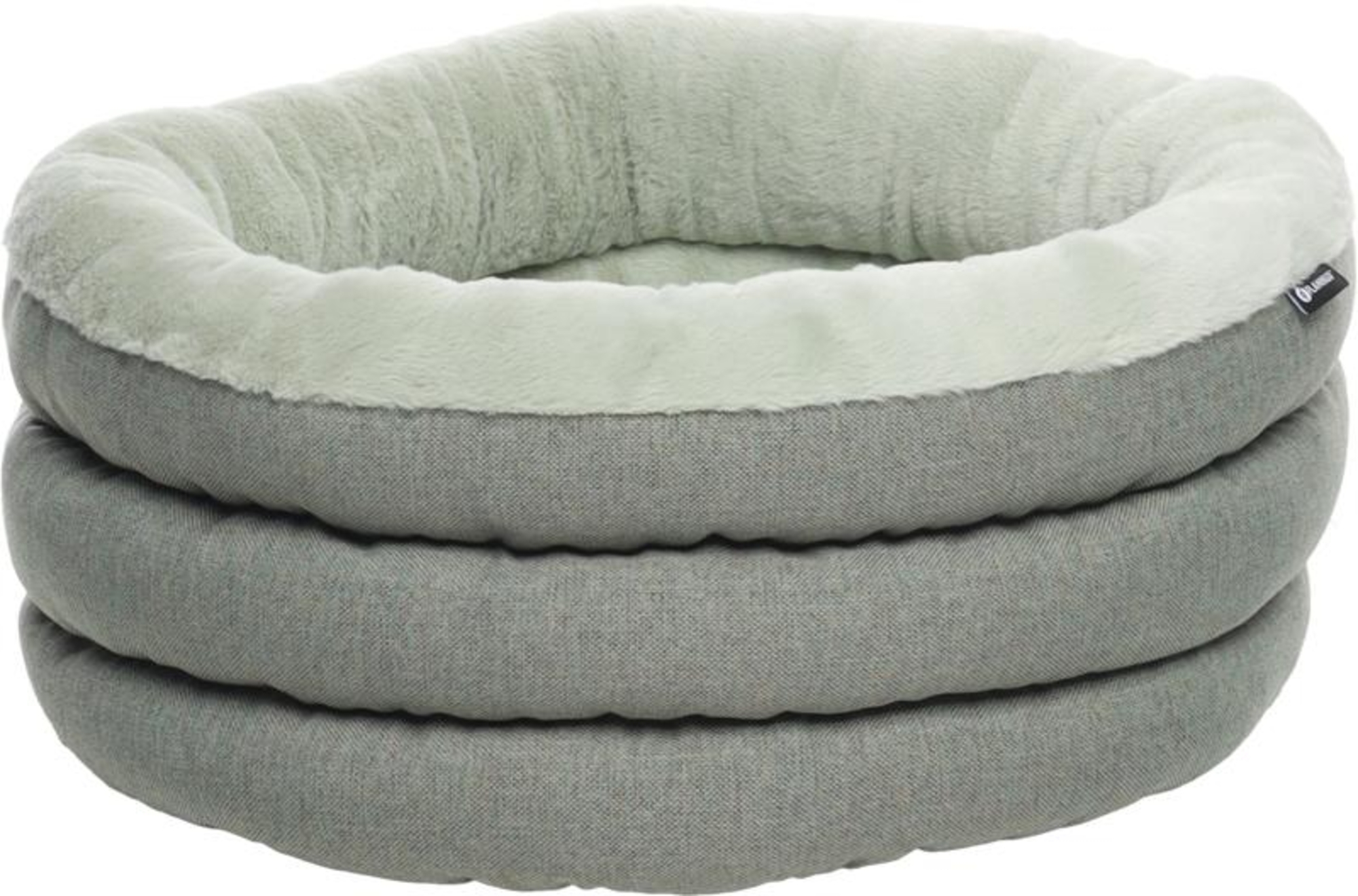 Flamingo Mand Rond Valero 50x50x23 cm Groen