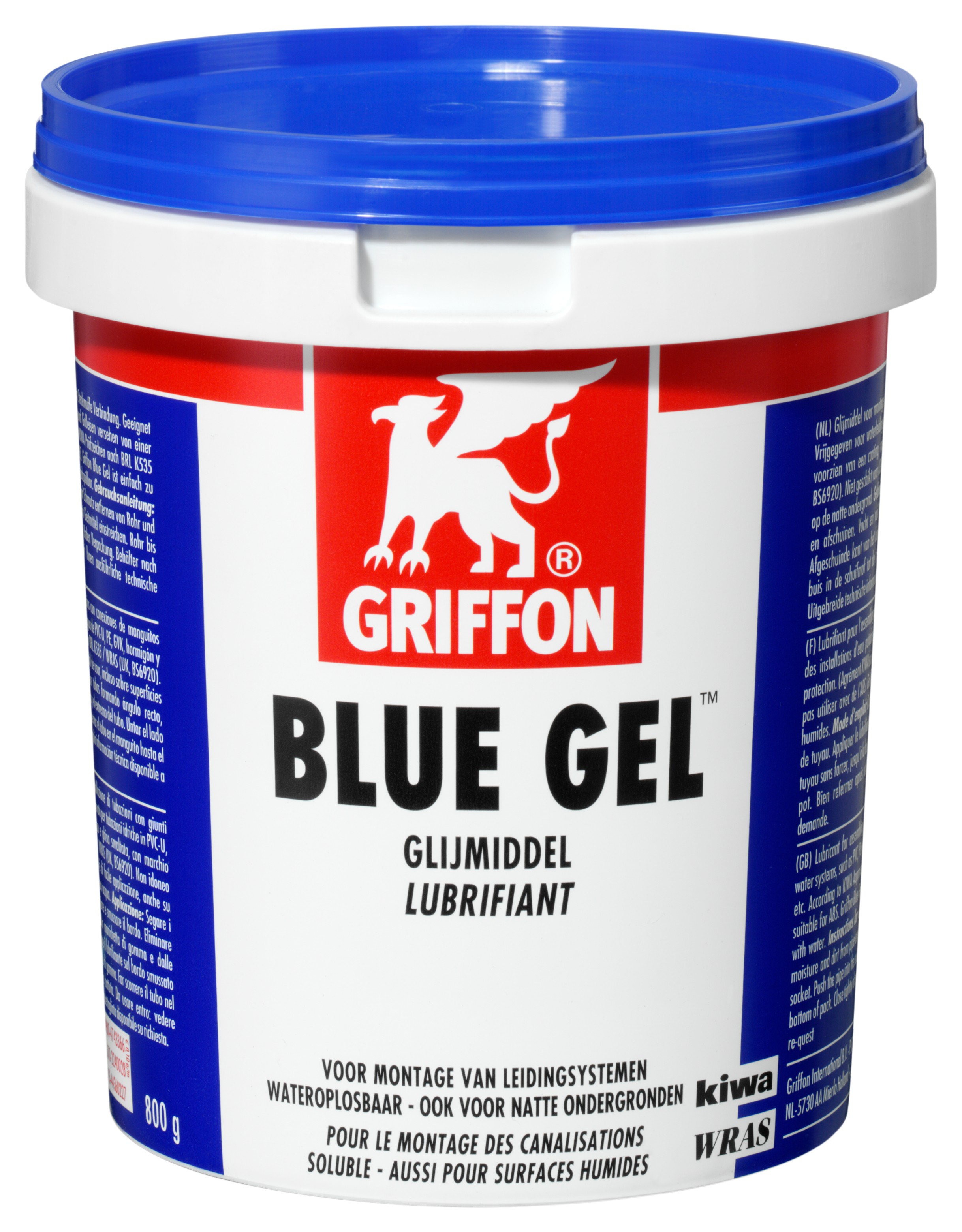 Griffon Glijmiddel Blue Gel 800 g