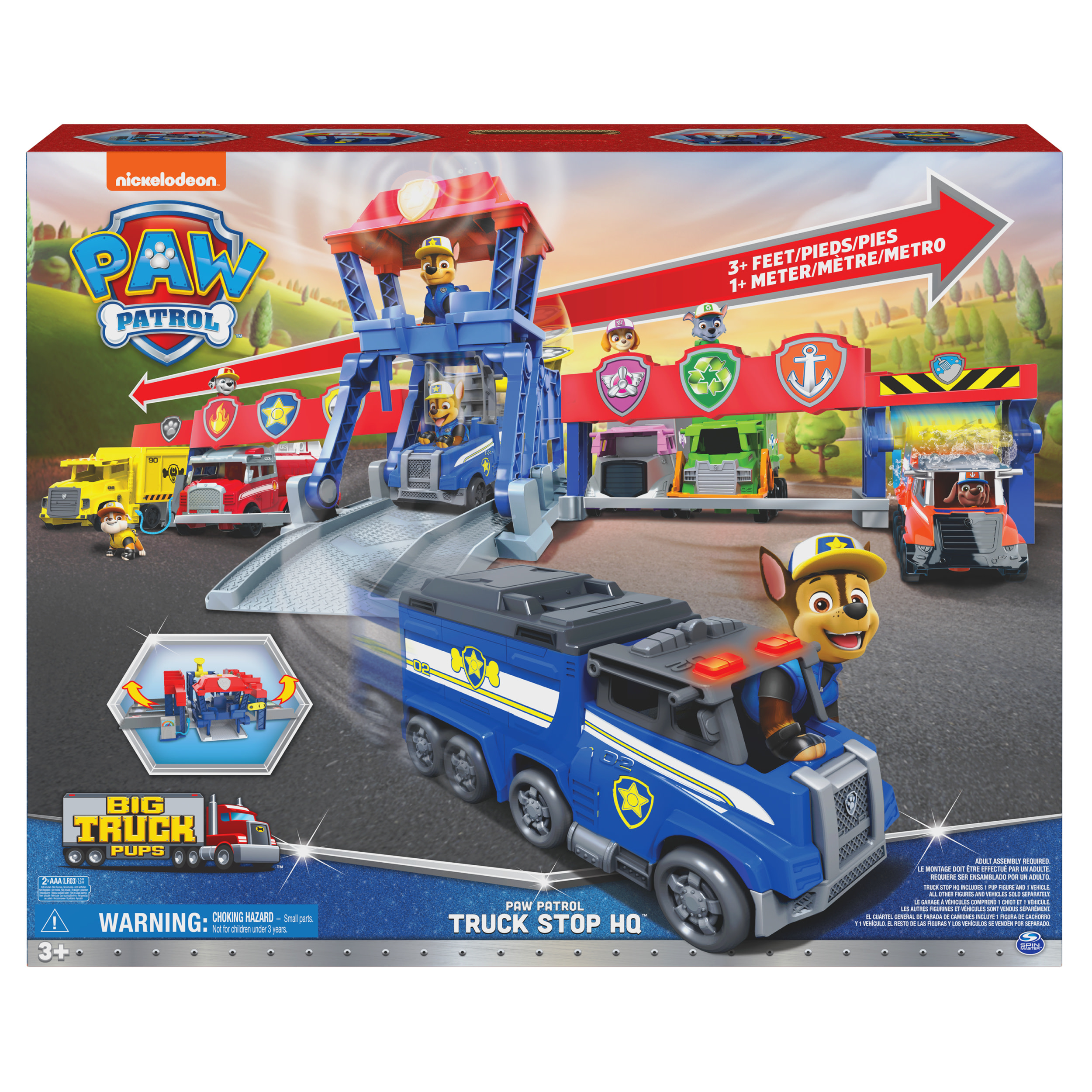 Paw Patrol Big Truck Pups HQ Highway Rescue, Hoofdkwartier