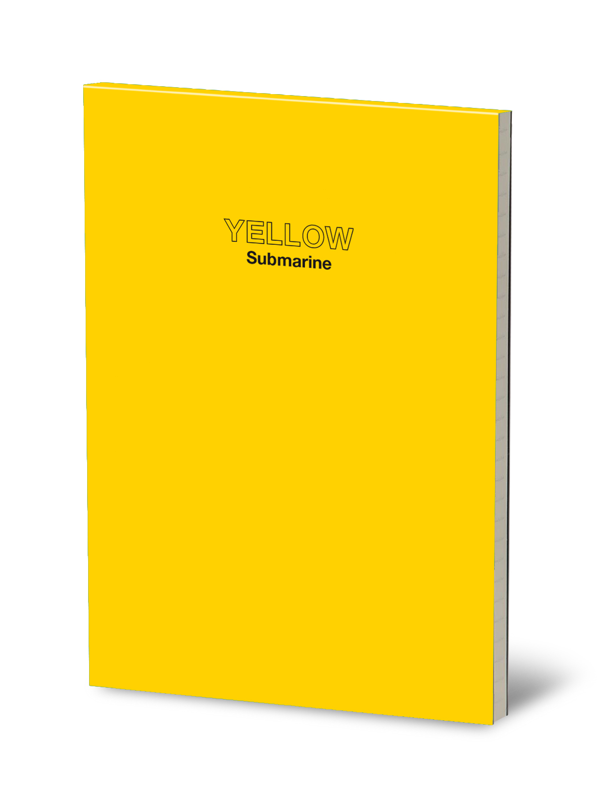Stifflexible Notablok Prisma Colors Blanco Yellow Submarine 8.5x12.5 cm