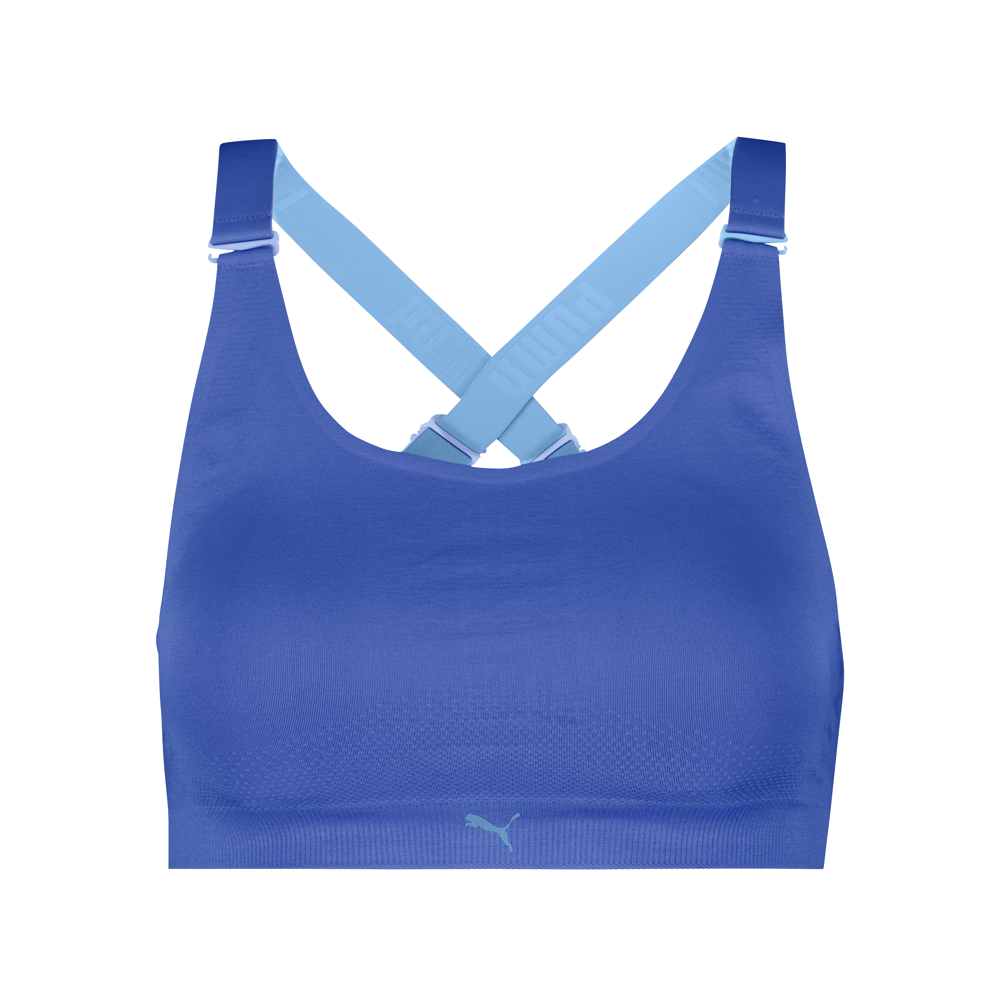 Puma Bh Top Dames 3D Knit Sport Blue - xx-large