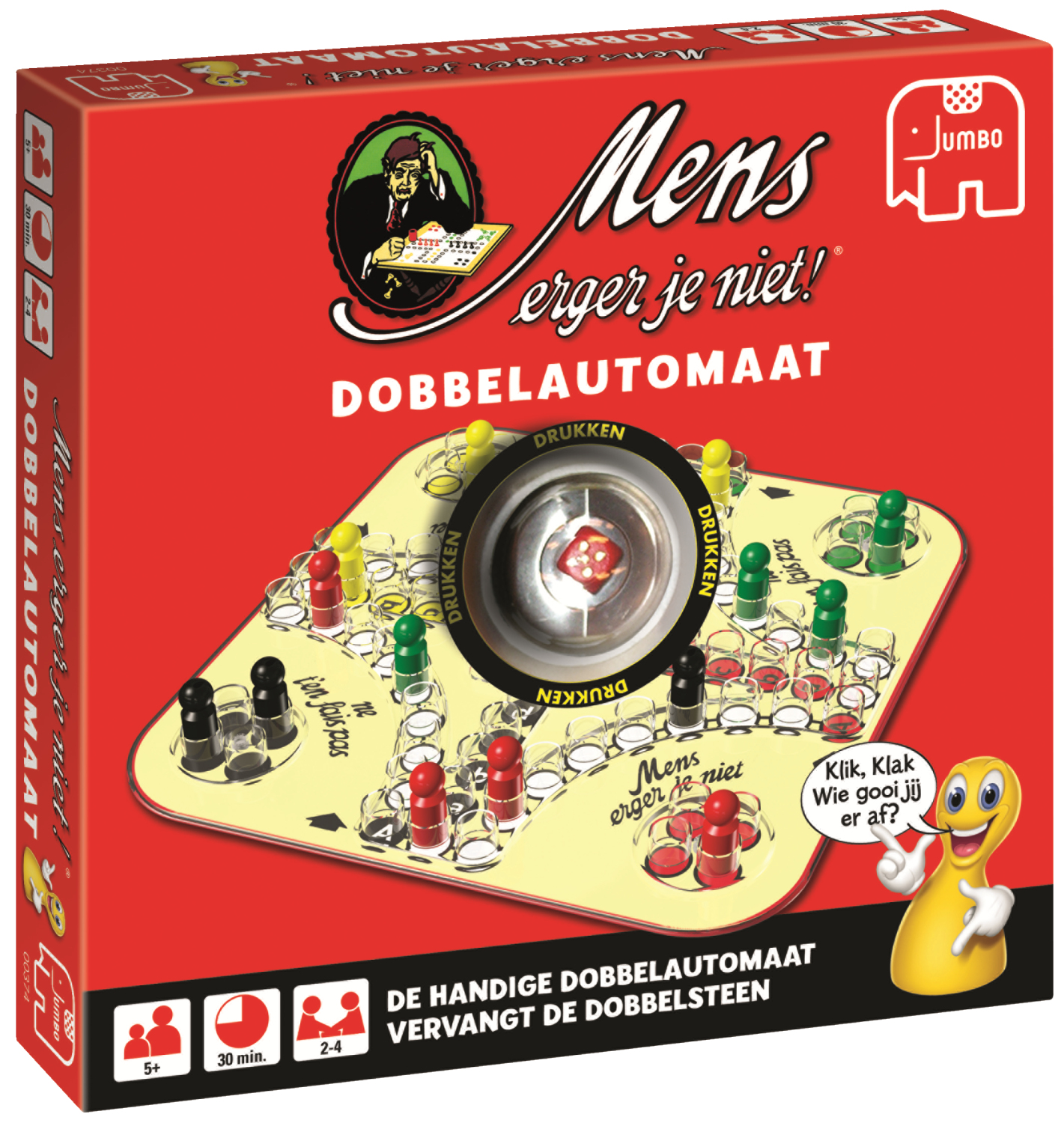 Mens Erger Je Niet Dobbelautomaat