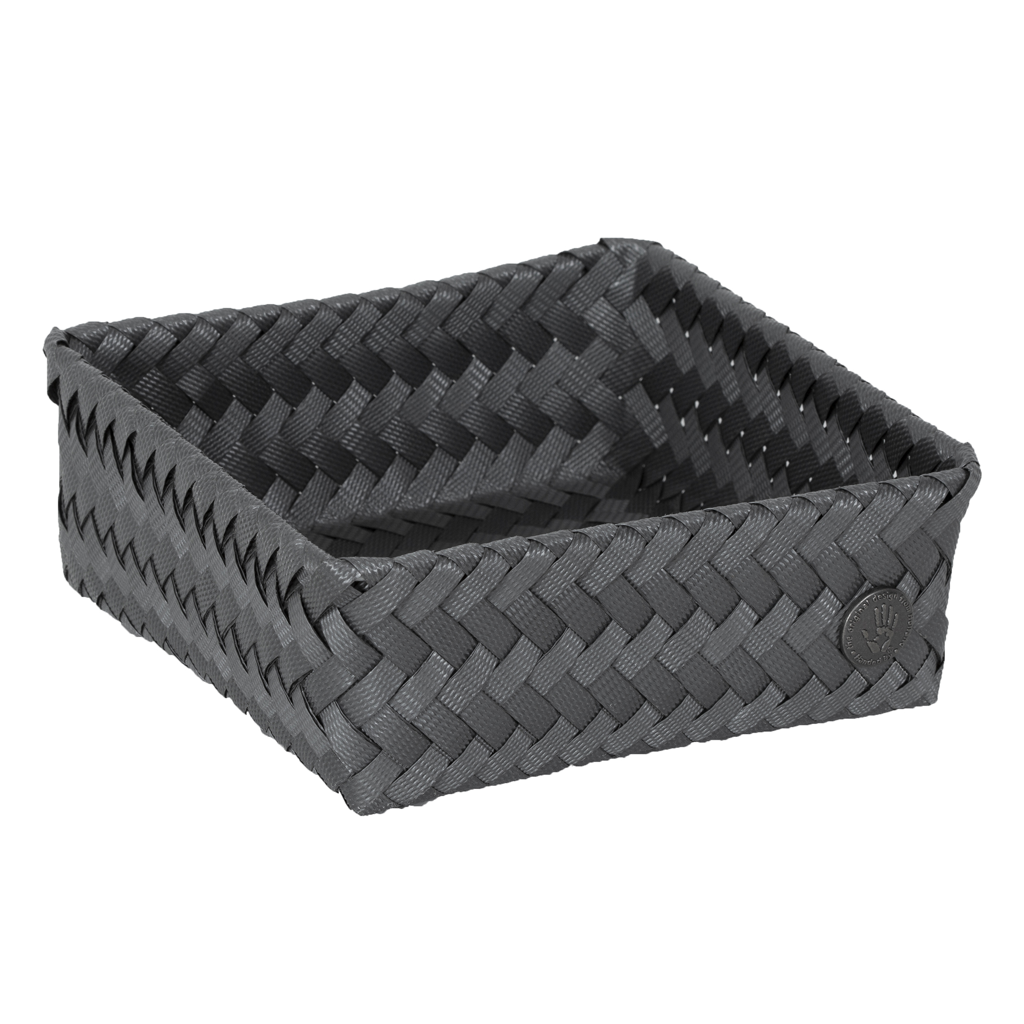 Handed By Mand Fit Square 18 Dark Grey 7x18x18 cm - Handgemaakt