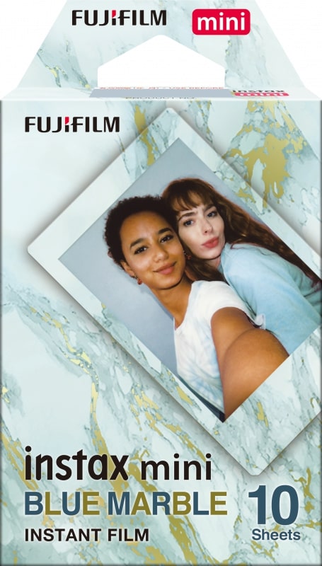 Instax mini film Blue Marble