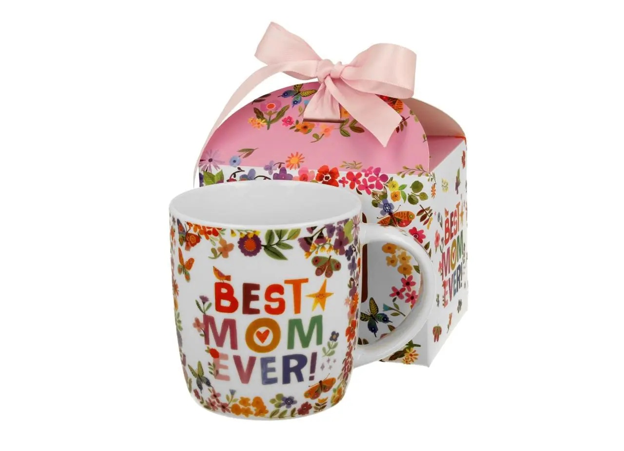 Duo Porcelain Mok Best Mom 400ml
