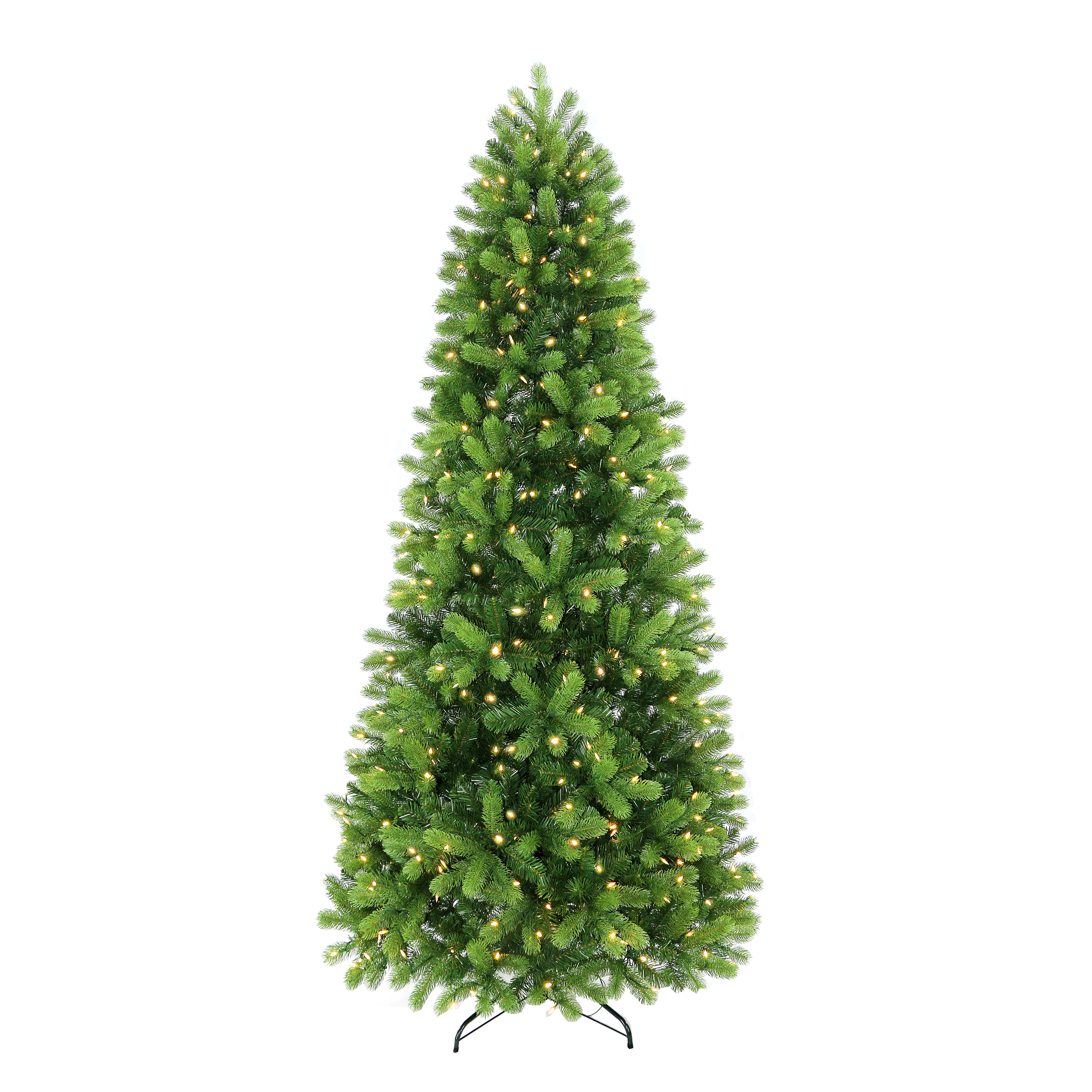 Kerstboom Bayberry Slim LED 228x109 cm - 1268 Tips - 500 leds - PE/PVC Feel Real