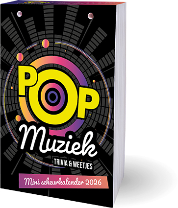 Mini Scheurkalender 2026 - Pop Muziek - Trivia en Weetjes  -  10x14.4 cm 
