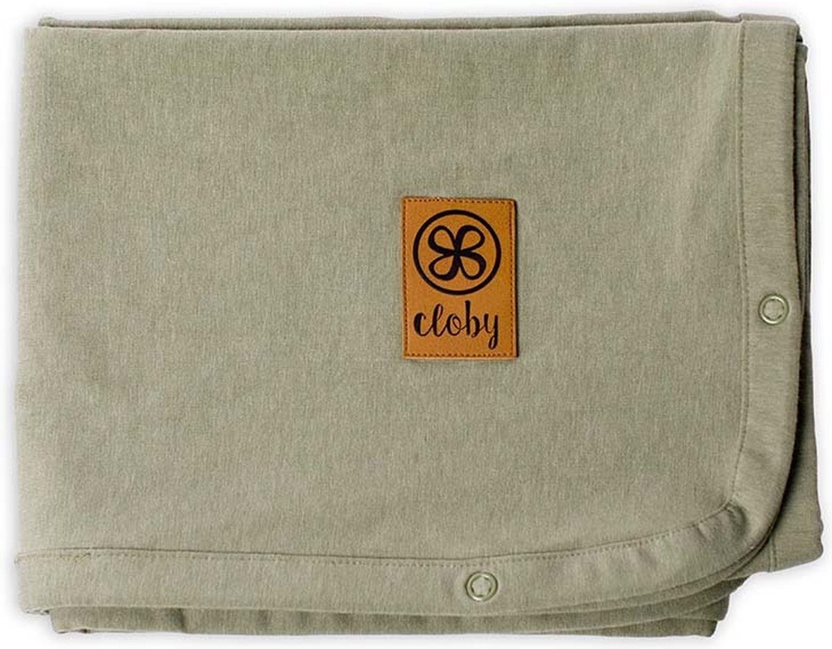 Cloby Deken UV Multifunctioneel UPF50+ Olive Green 95x73 cm