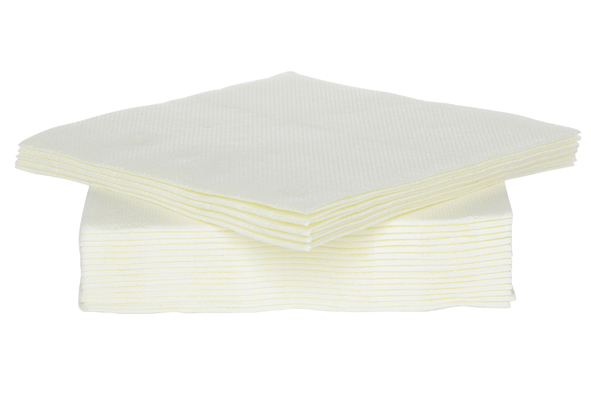 Cosy&Trendy Servet CT Prof 25x25 cm set 40 stuks - Textiel-Touch - Creme