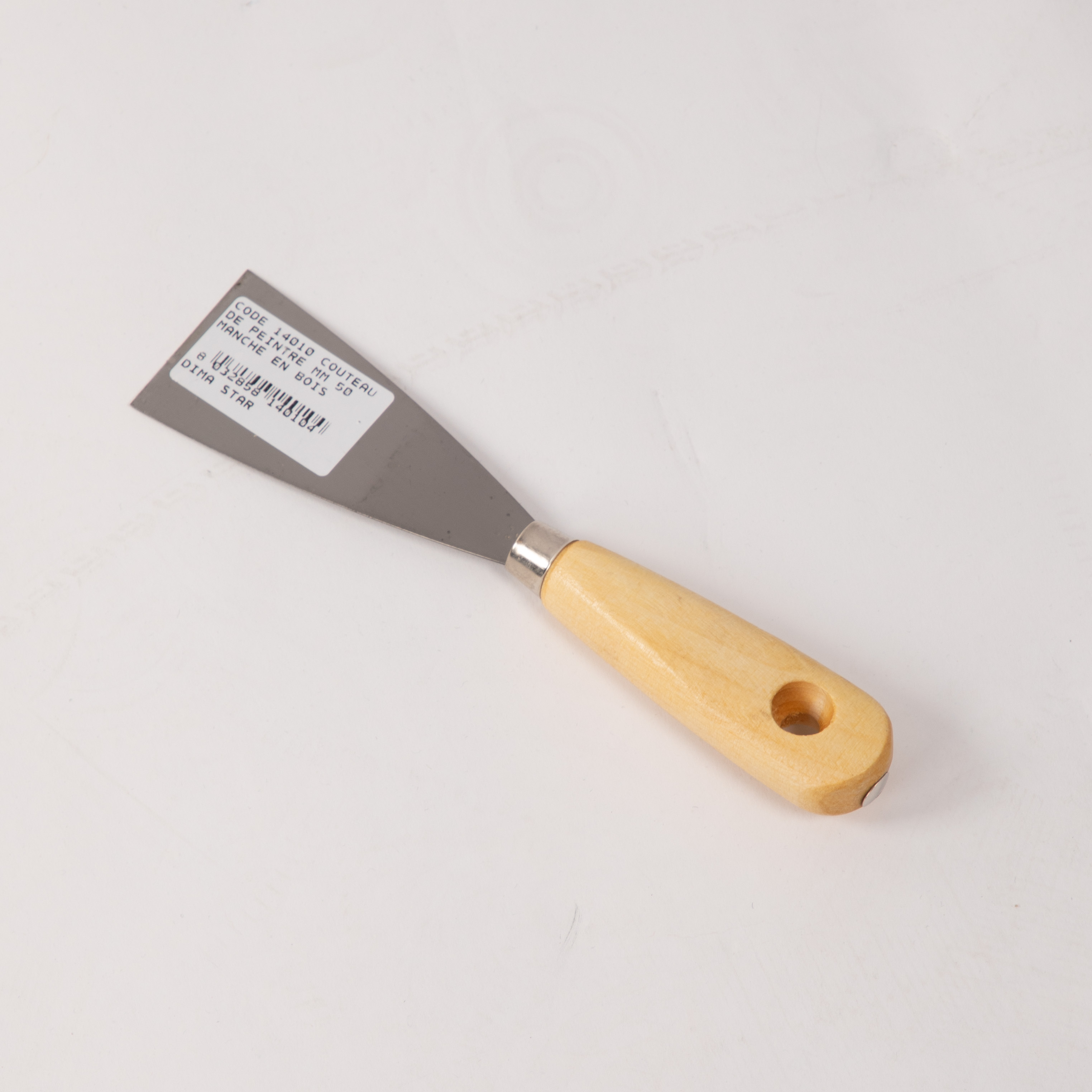 Dima Star Plamuurmes 50 mm Houten Handvat