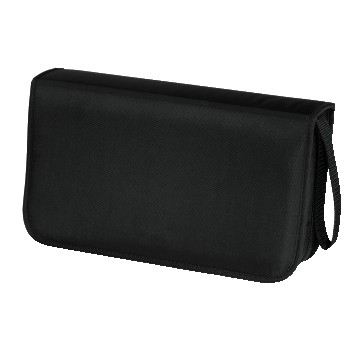 HAMA CD WALLET NYLON 80 STUKS - ZWART