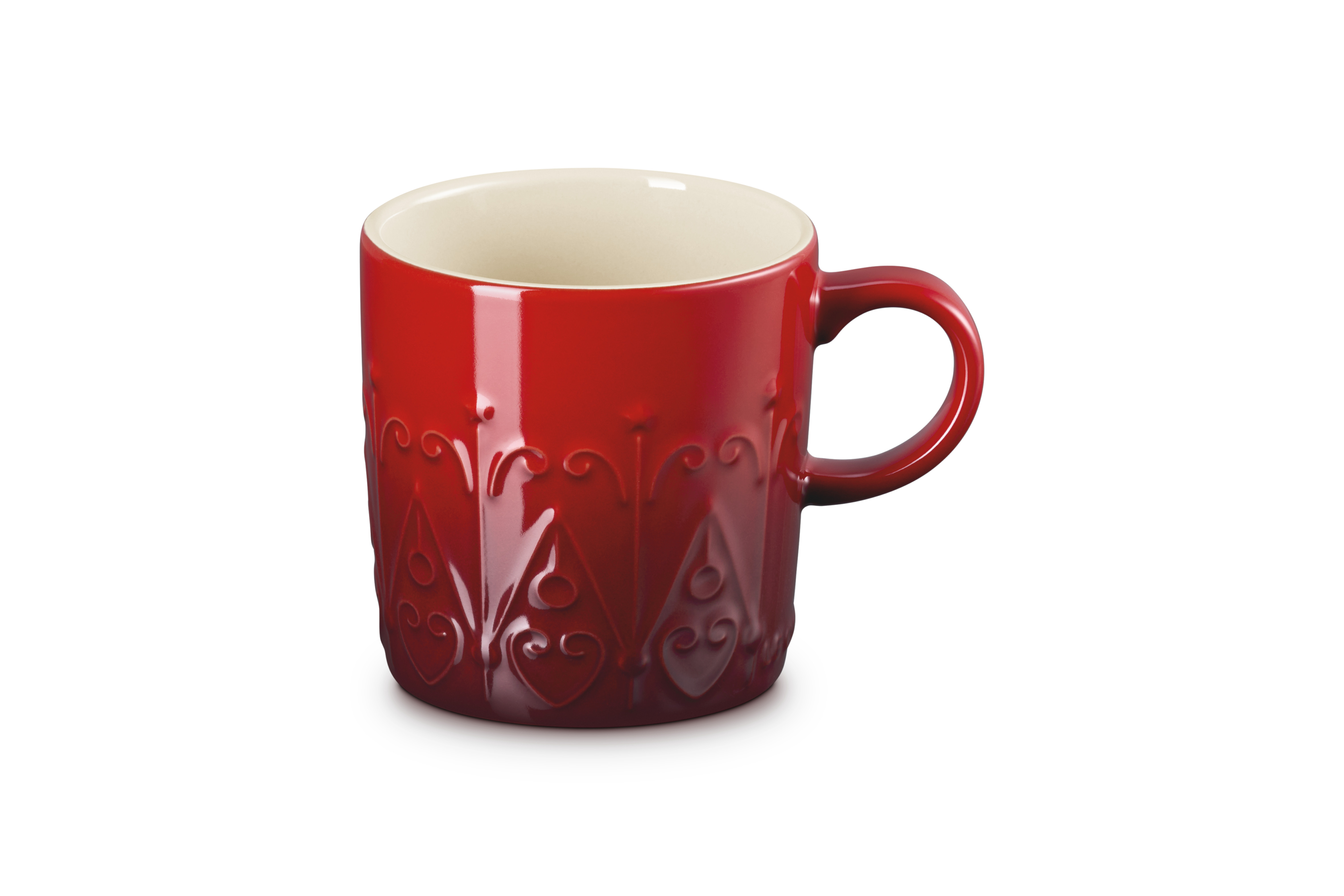 Le Creuset Mok L'Etoile Kersenrood 350ml - Aardewerk