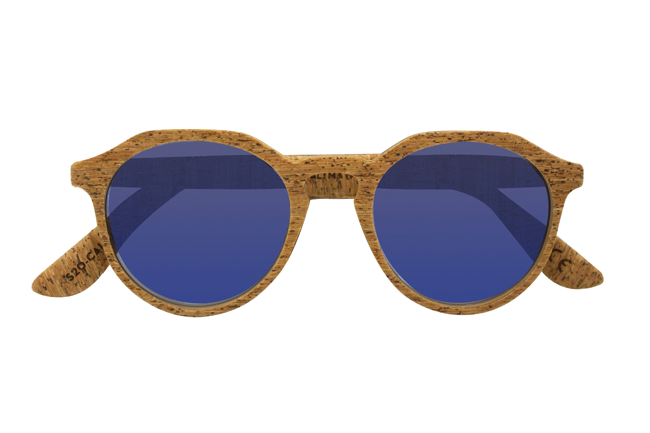 Parafina Zonnebril Eco Calima Dark Cork - Parafina Blue Lens