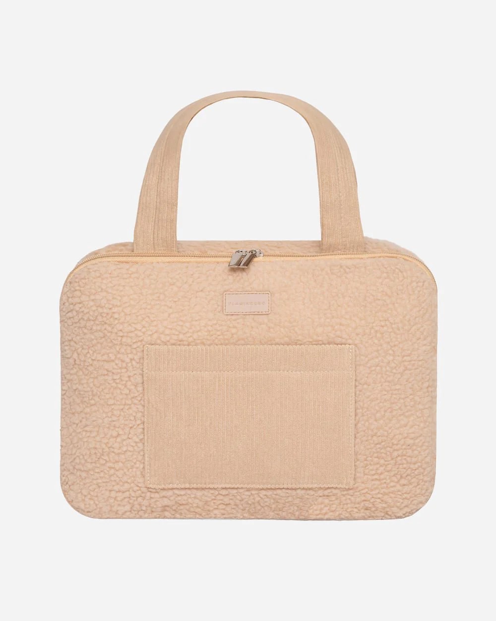 Flamingueo Toilettas Debbie 33x7x25 cm - Teddy - Opvouwbaar - met Handvaten & Ophanghaak - Verschillende Vakken