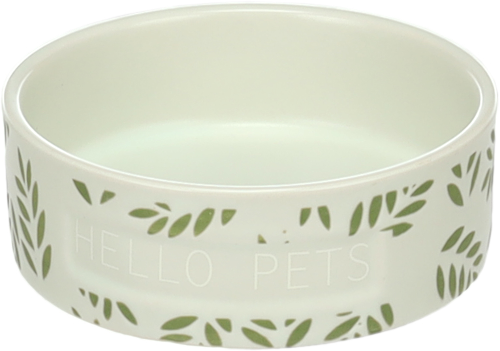 Flamingo Eet- en Drinkpot Hamster Leafs Rond Groen 8.5x3 cm 100 ml