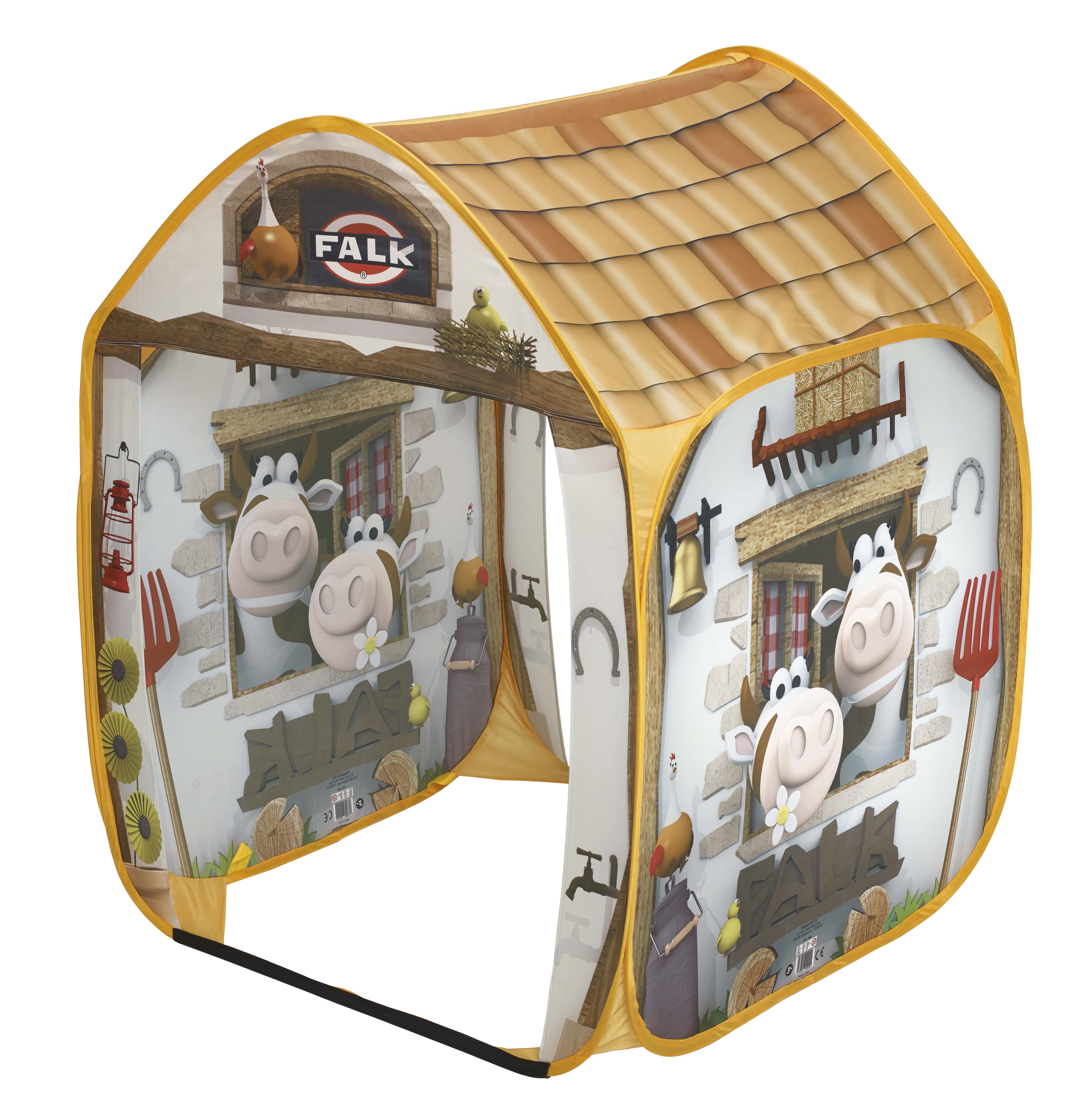 Falk Pop-Up Tent Boerderij 100x100x130 cm