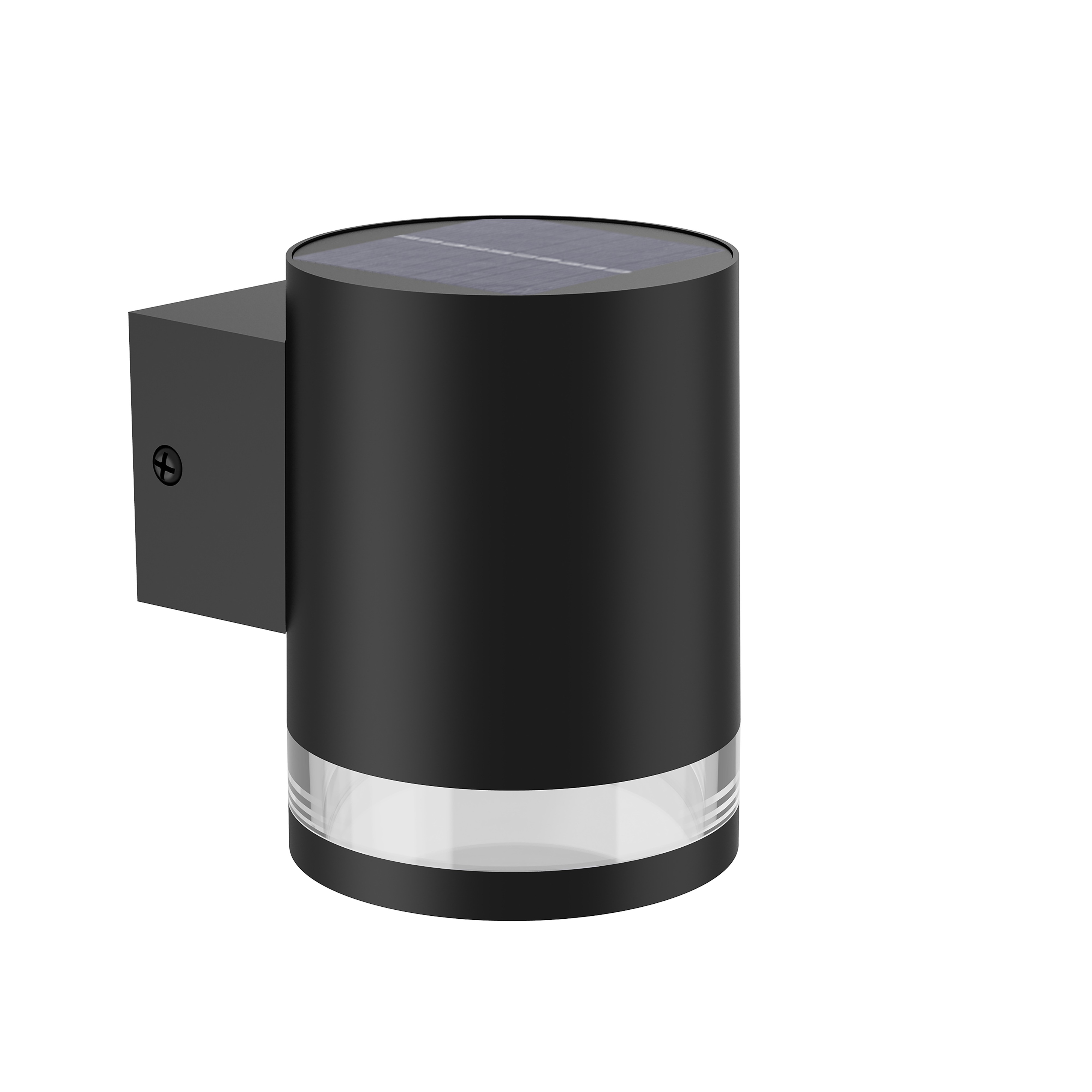 Philips Fyce Wandlicht Solar Outdoor Zwart 1.5W