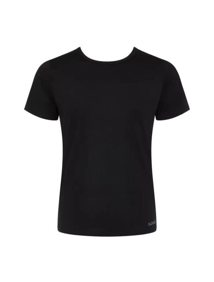 Sloggi Shirt O-Neck Go ABC 2.0 Heren Zwart 2 stuks