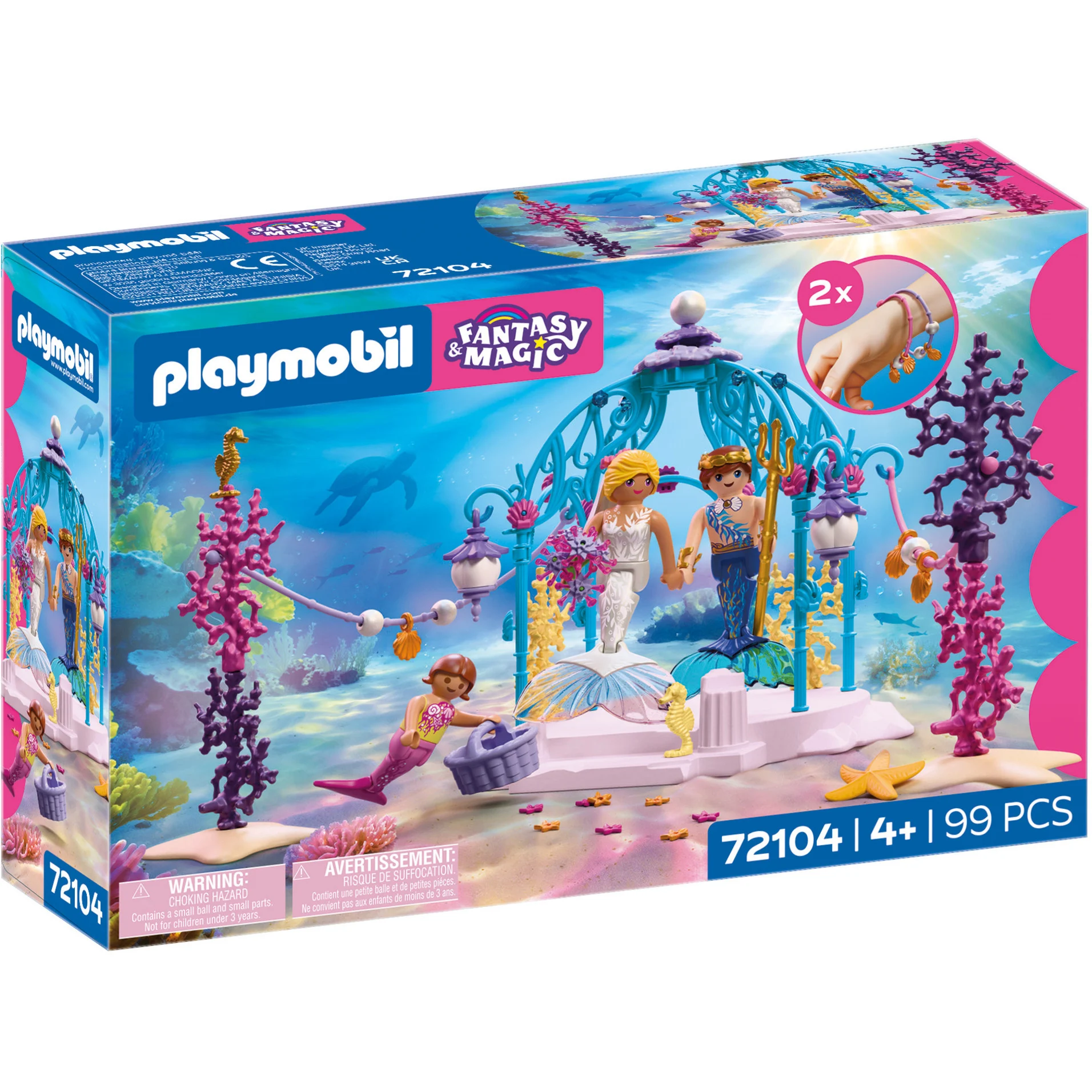 Playmobil 72104 Princess Magic Onderwaterbruiloft