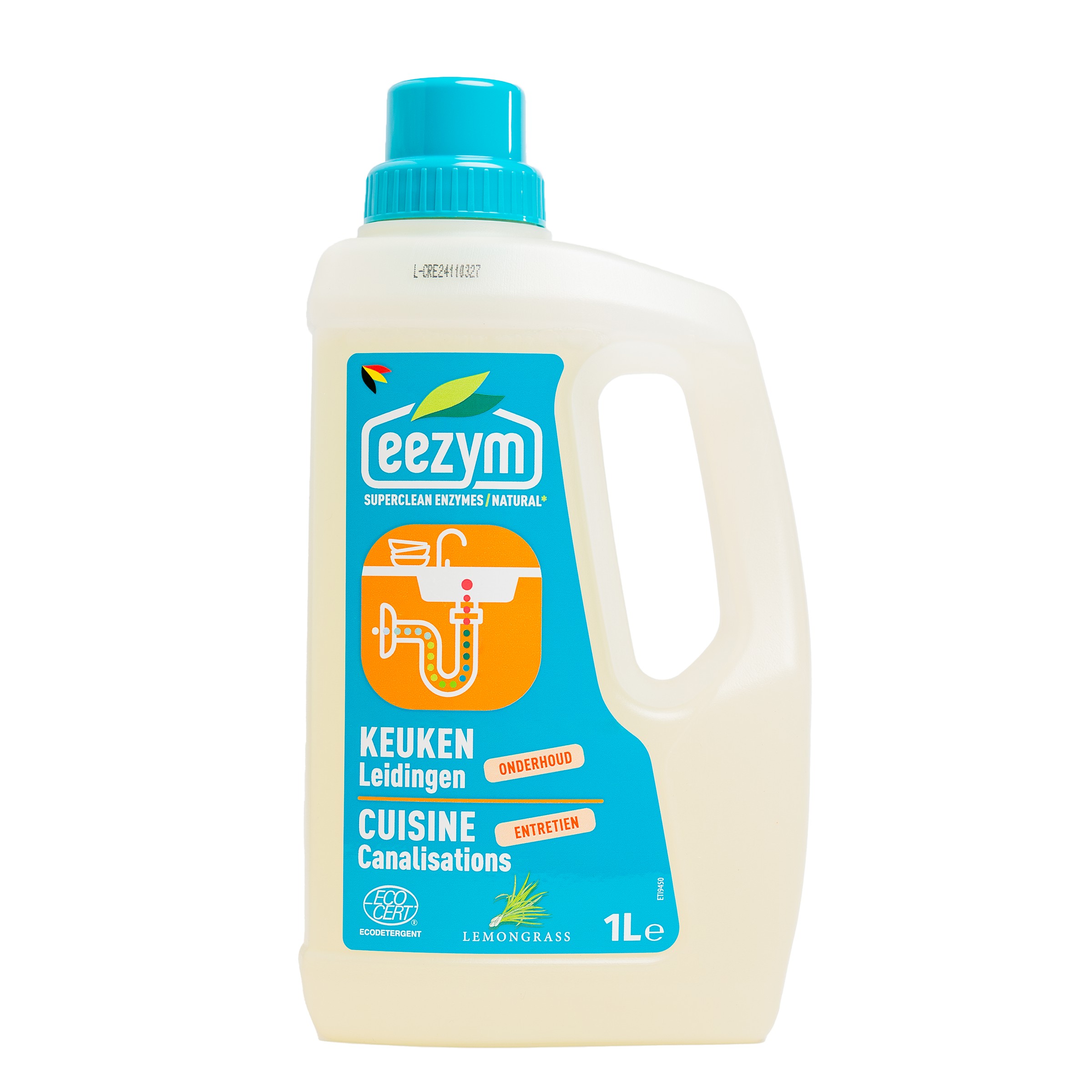 Eezym Reiniger vloeiende leidingen Keuken - 1l