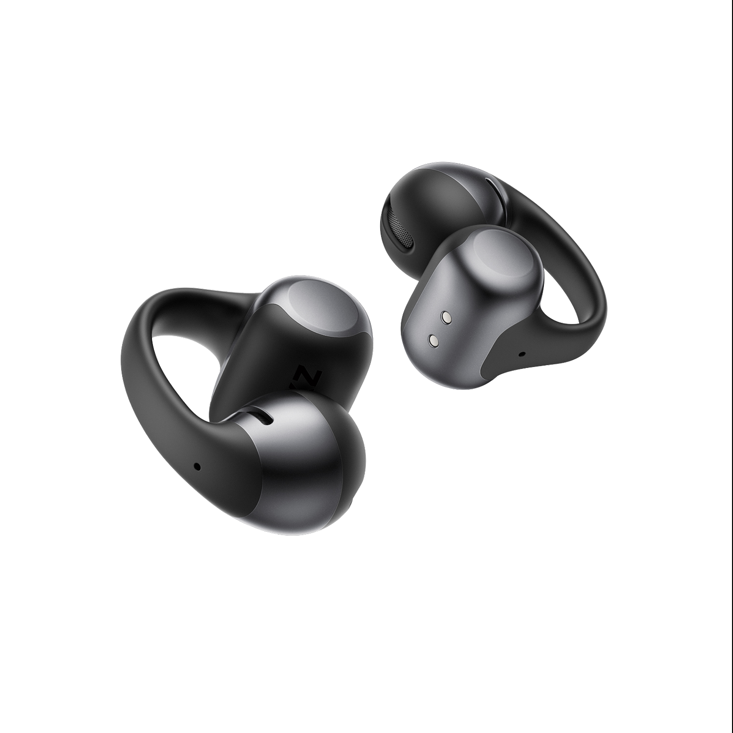 Shokz OpenDots ONE Clip-On Open-Ear Oortjes Zwart
