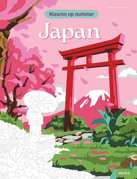 Japan - Kleuren op Nummer